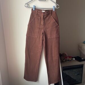 Wilfred Modern Utility Pant Brown 00